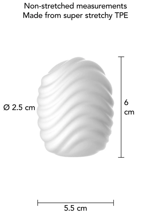 masturbator Wave White
