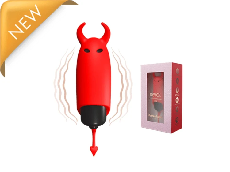wibrator  Lastic pocket vibe Devil