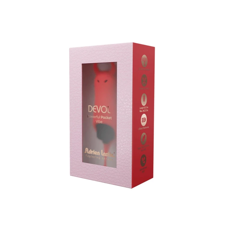 wibrator  Lastic pocket vibe Devil