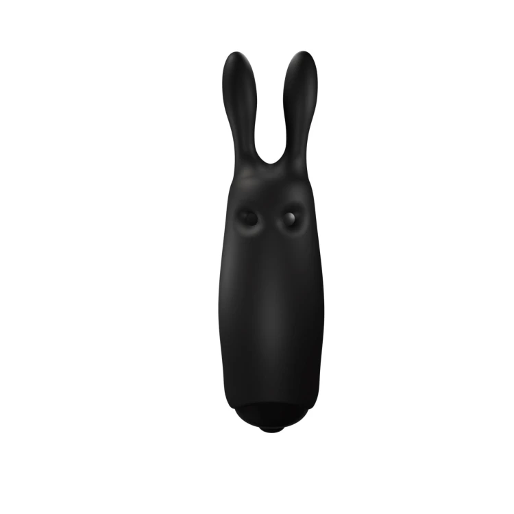 wibrator Lastic pocket vibe Rabbit Black