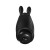 wibrator Lastic pocket vibe Rabbit Black
