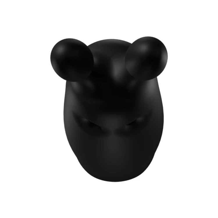 wibrator Lastic pocket vibe Rabbit Black