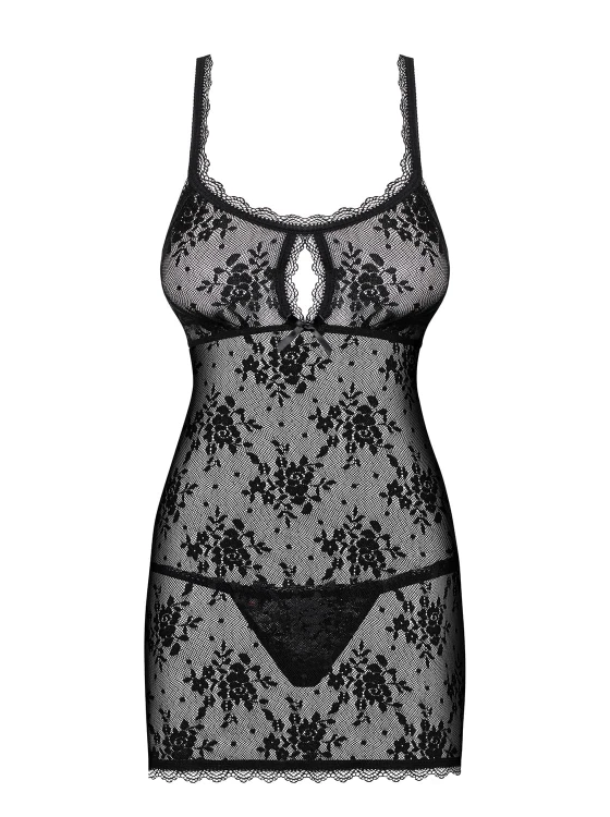 babydoll-i-stringi-czarna-Behindy-L/XL.jpg