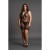 sukienka High Neck Lace Mini Plus Size