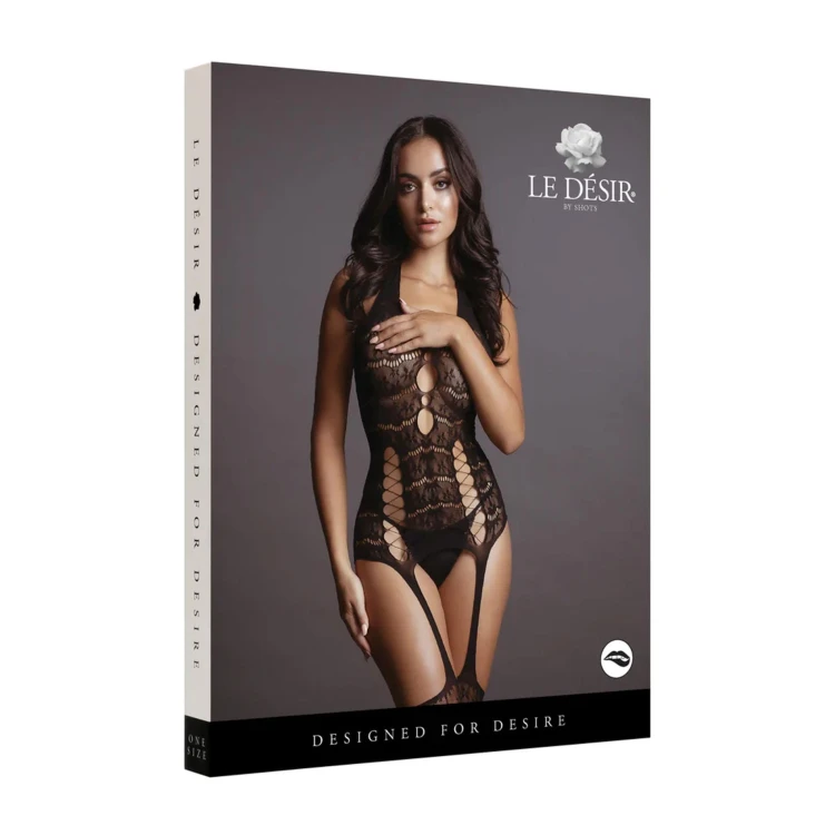 body stocking Lace Suspender  OS