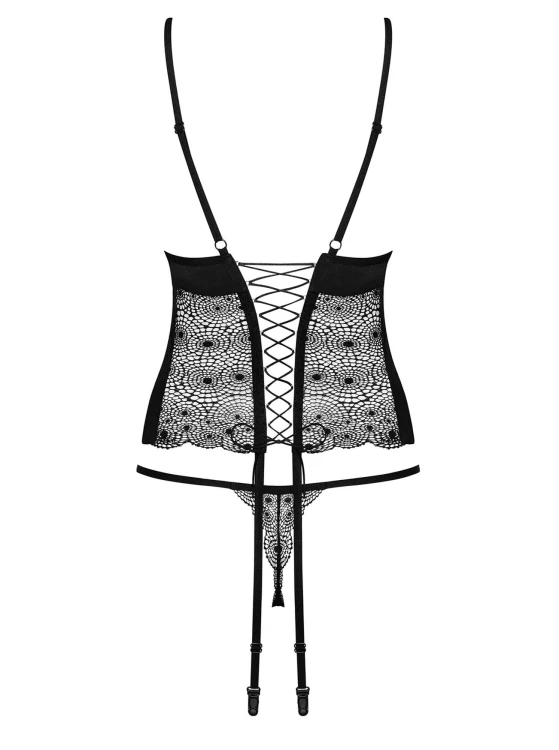 gorset i stringi Sharlotte S/M