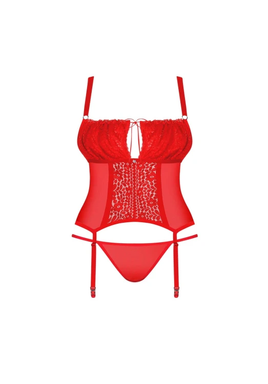 gorset i stringi Blossmina 4XL/5XL