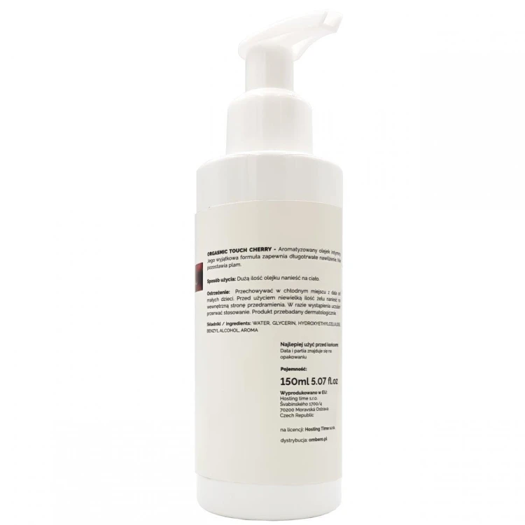 olejek wiśnia ORGASMIC TOUCH CHERRY 150 ML
