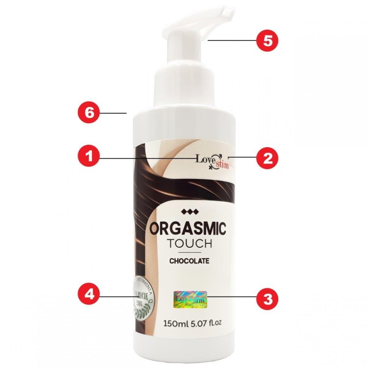 olejek czekolada ORGASMIC TOUCH CHOCOLATE 150 ml