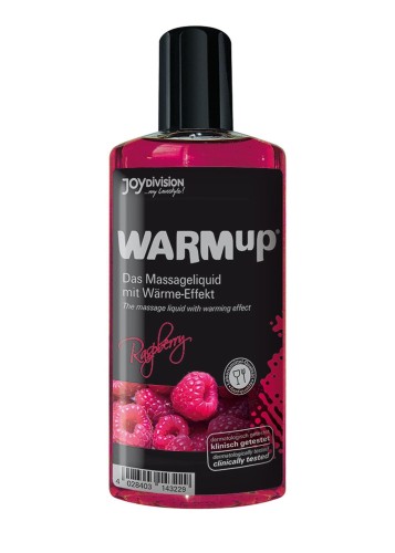olejek rozgrzewający maliny WARMup Raspberry, 150 ml