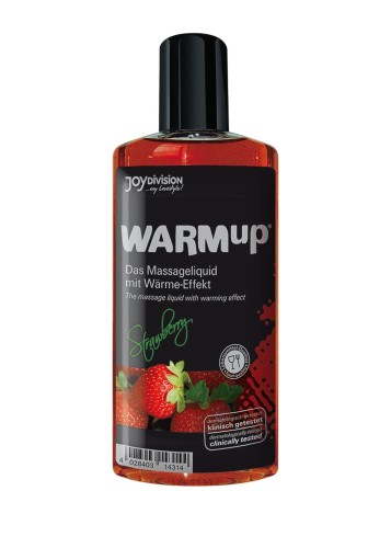 olejek rozgrzewający WARMup Strawberry, 150 ml