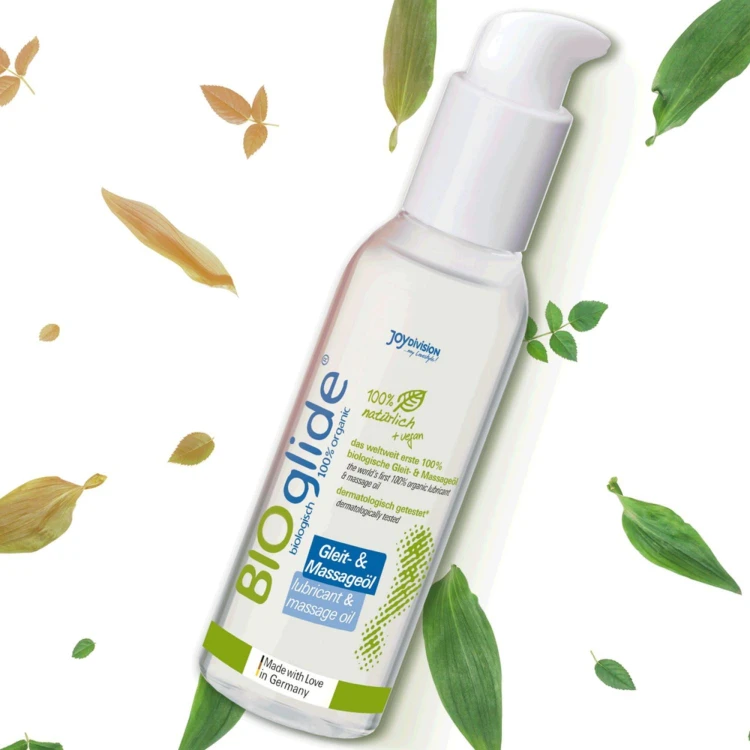 olejek organiczny BIOglide lubricant and massage oil , 125 ml.