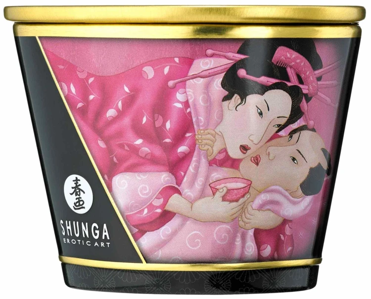 świeca do masażu Roses