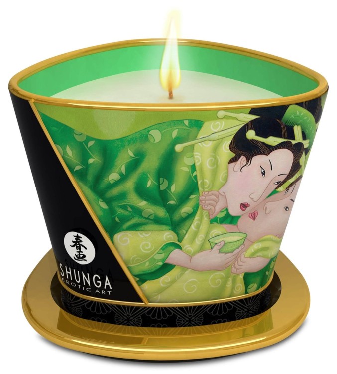 świeca do masażu Exotic Green Tea