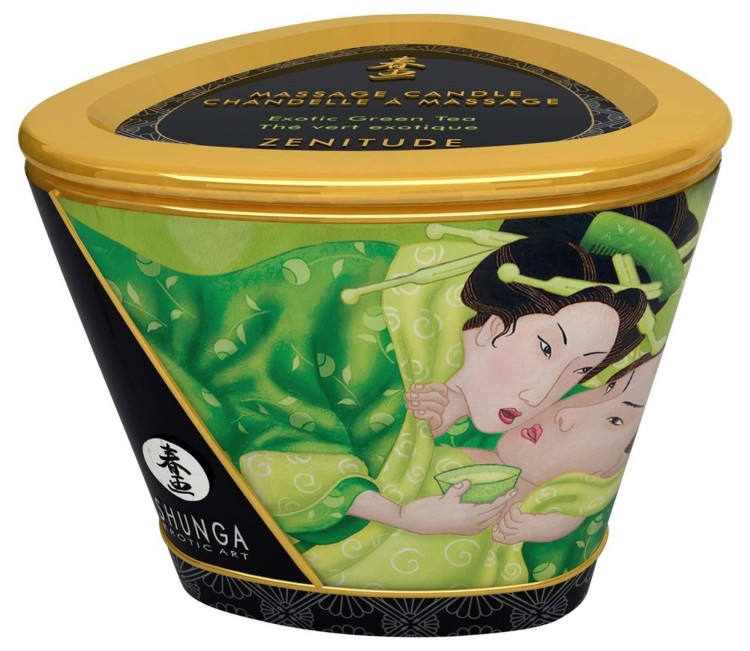 świeca do masażu Exotic Green Tea