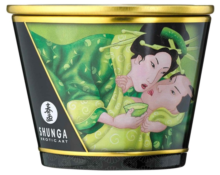 świeca do masażu Exotic Green Tea