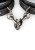 kajdanki Black Leather Handcuffs