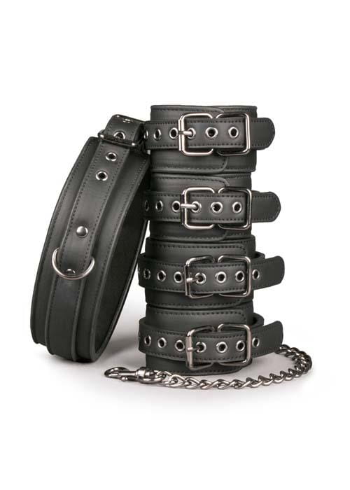 kajdanki i choker Fetish Set
