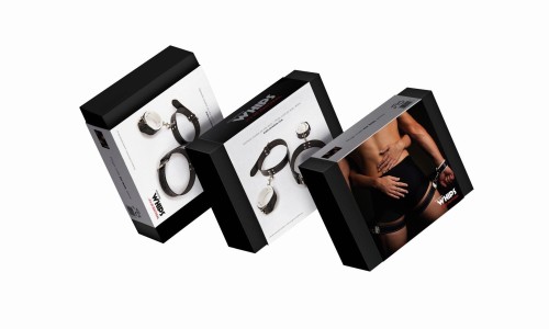 kajdanki męskie na uda WHIPS