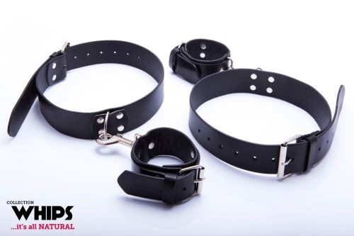 kajdanki na uda męskie WHIPS