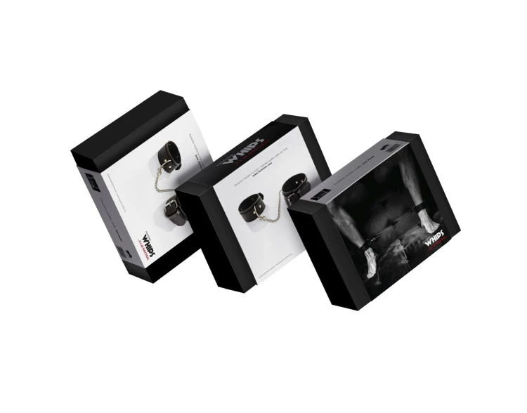 kajdanki męskie na nogi WHIPS