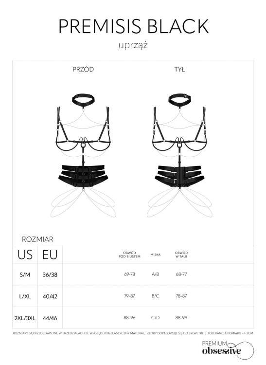 uprząż Premisis S/M/L