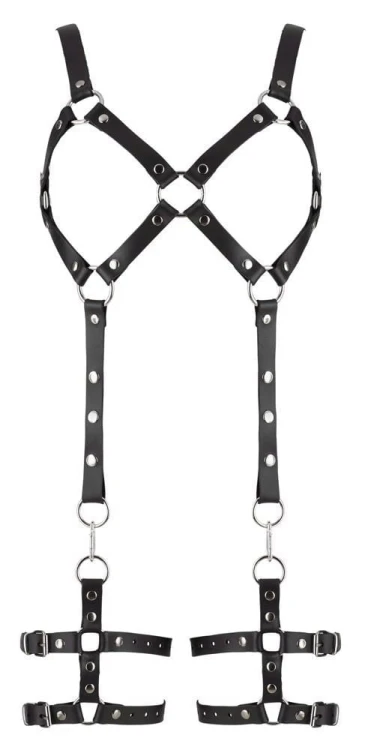 uprząż Leather Harness L/XL