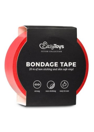 taśma Red Bondage Tape 20 m
