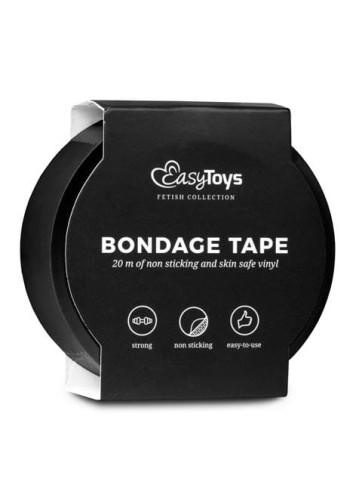taśma Black Bondage Tape 20 m