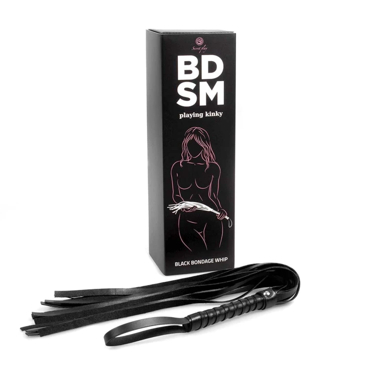 pejcz Black Bondage Whip BDSM