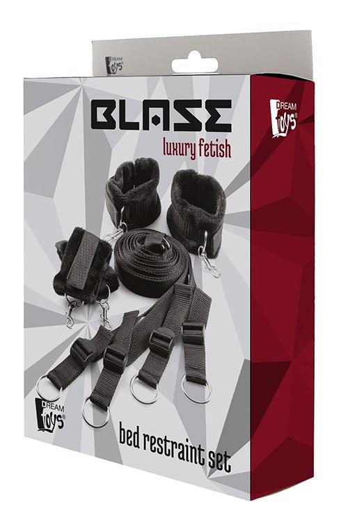kajdanki na ręce i nogi BLAZE BED RESTRAINT SET