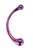 wibrator wand GLAMOUR GLASS CURVED