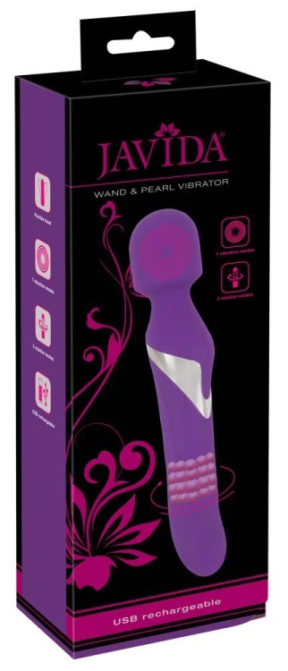 wibrator wand Javida Wand & Pearl Vibrator