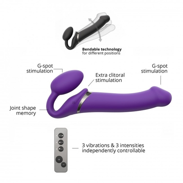 strap-on VIBRATING L