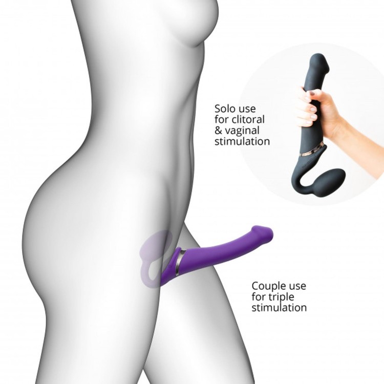 strap-on VIBRATING L