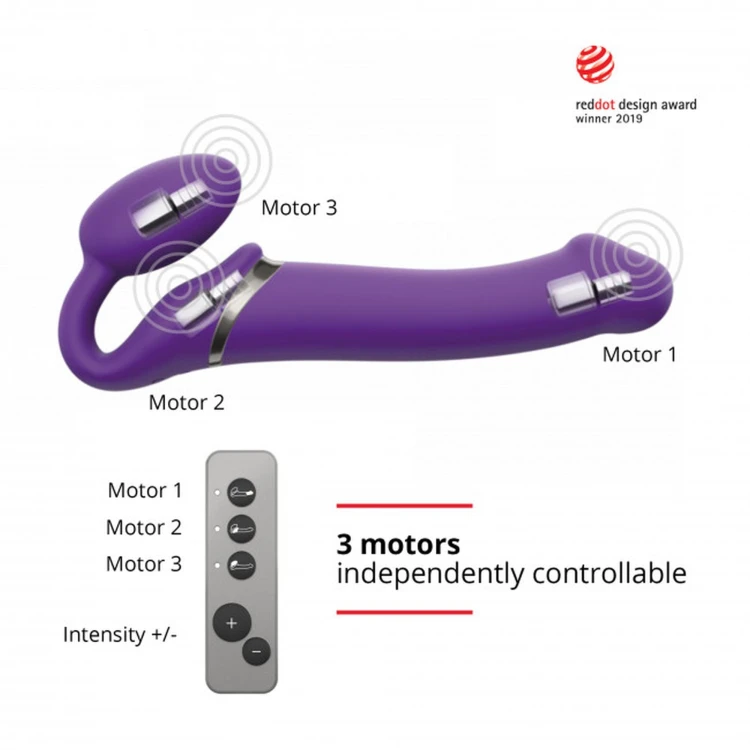 strap-on VIBRATING M