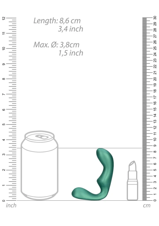 masażer Pointed Vibrating Remote Control