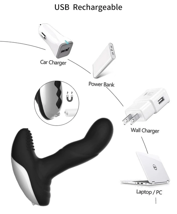 masażer Heating BLACK