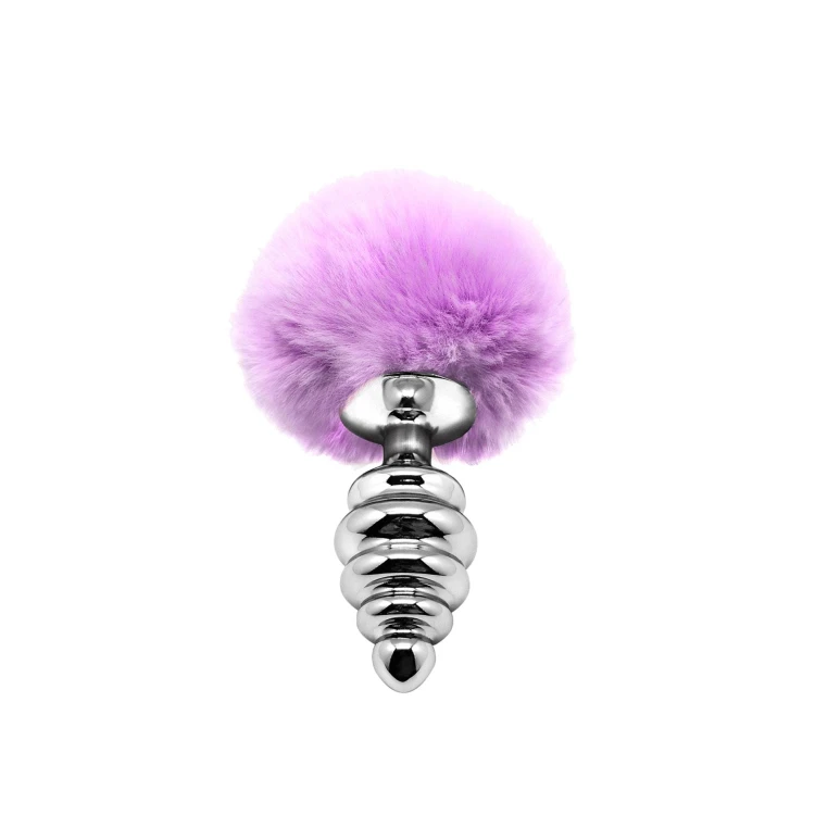 korek analny Fluffy Twist M