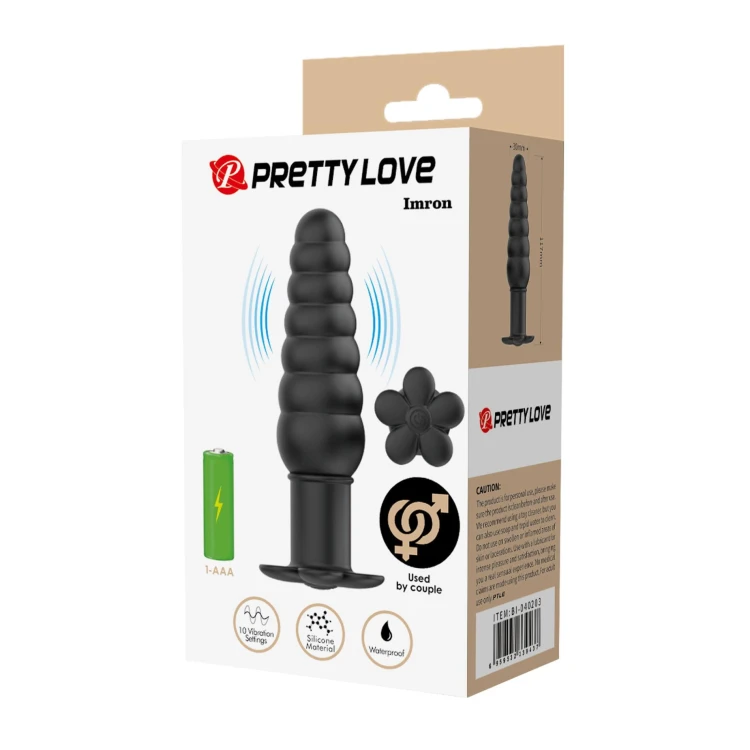 koraliki analne Pretty Love Imron Vibrating