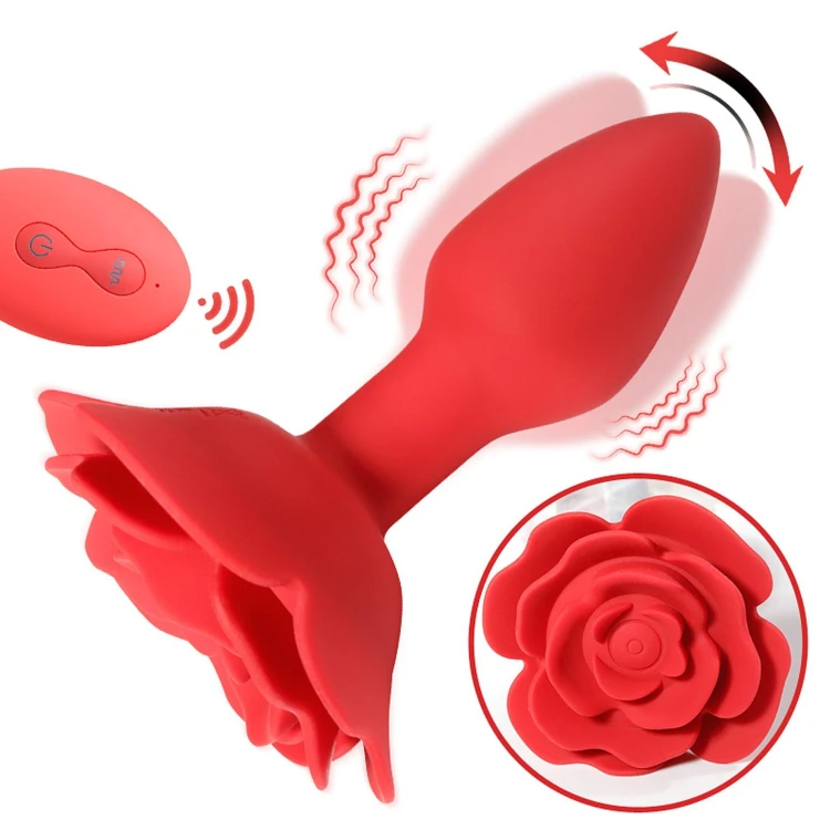 korek analny Rose rotating