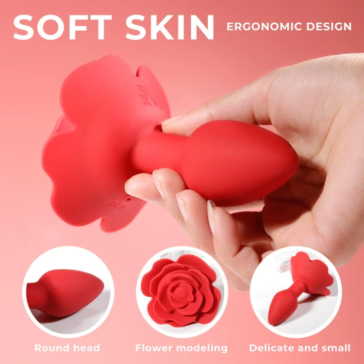 korek analny Rose rotating