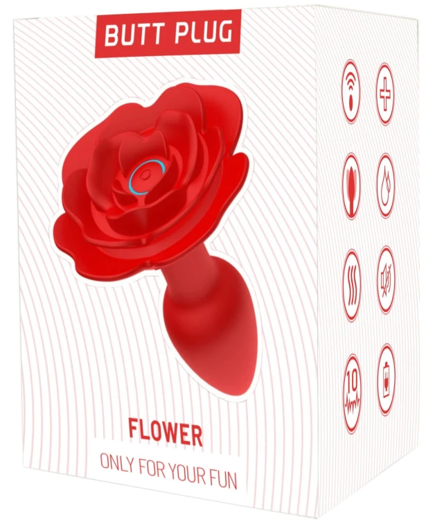 korek analny Rose rotating