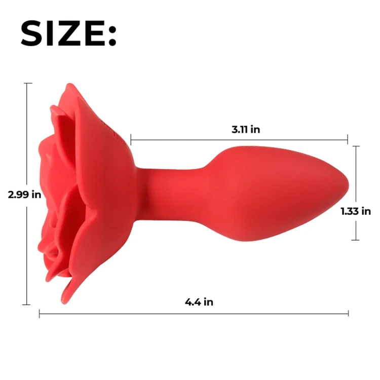 korek analny Rose rotating