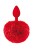 korek analny RED POMPOM