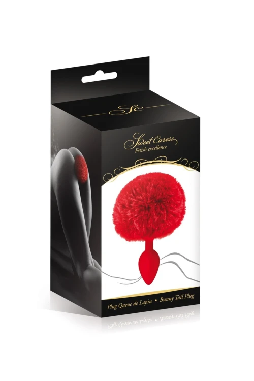 korek analny RED POMPOM