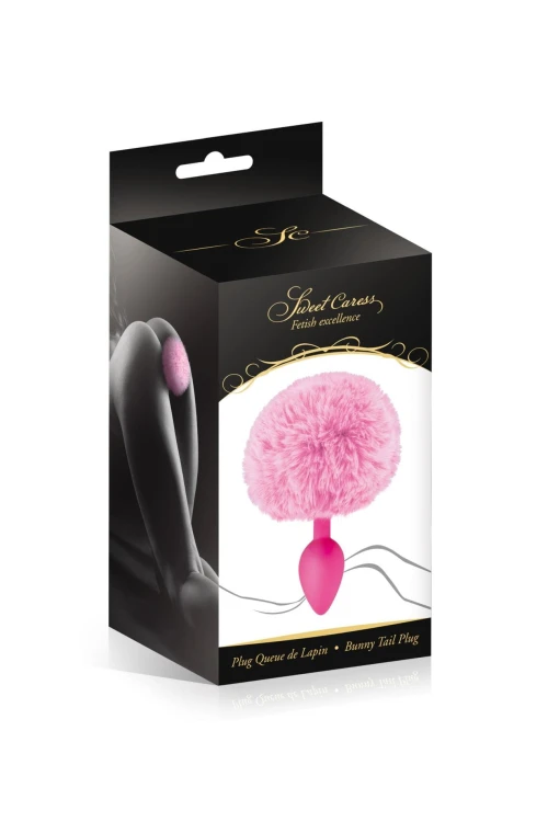 korek analny PINK POMPOM