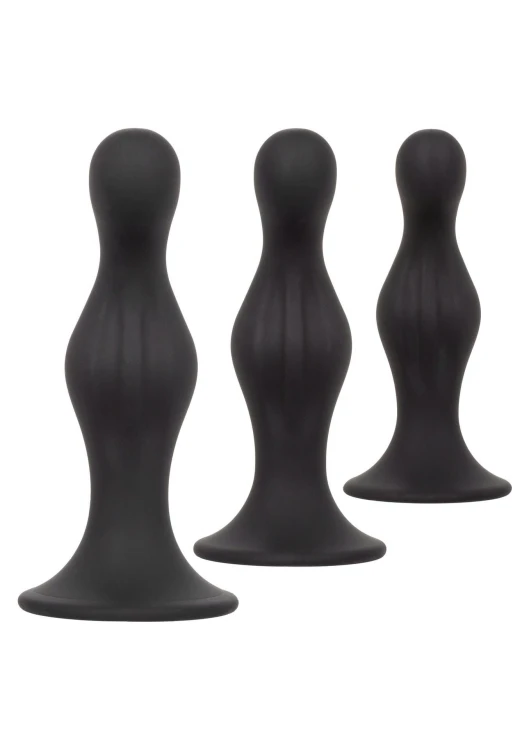 zestaw korków analnych Satin Finish