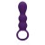 koraliki analne Loveline Clear Purple