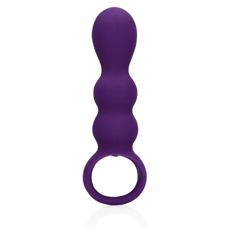 koraliki analne Loveline Clear Purple